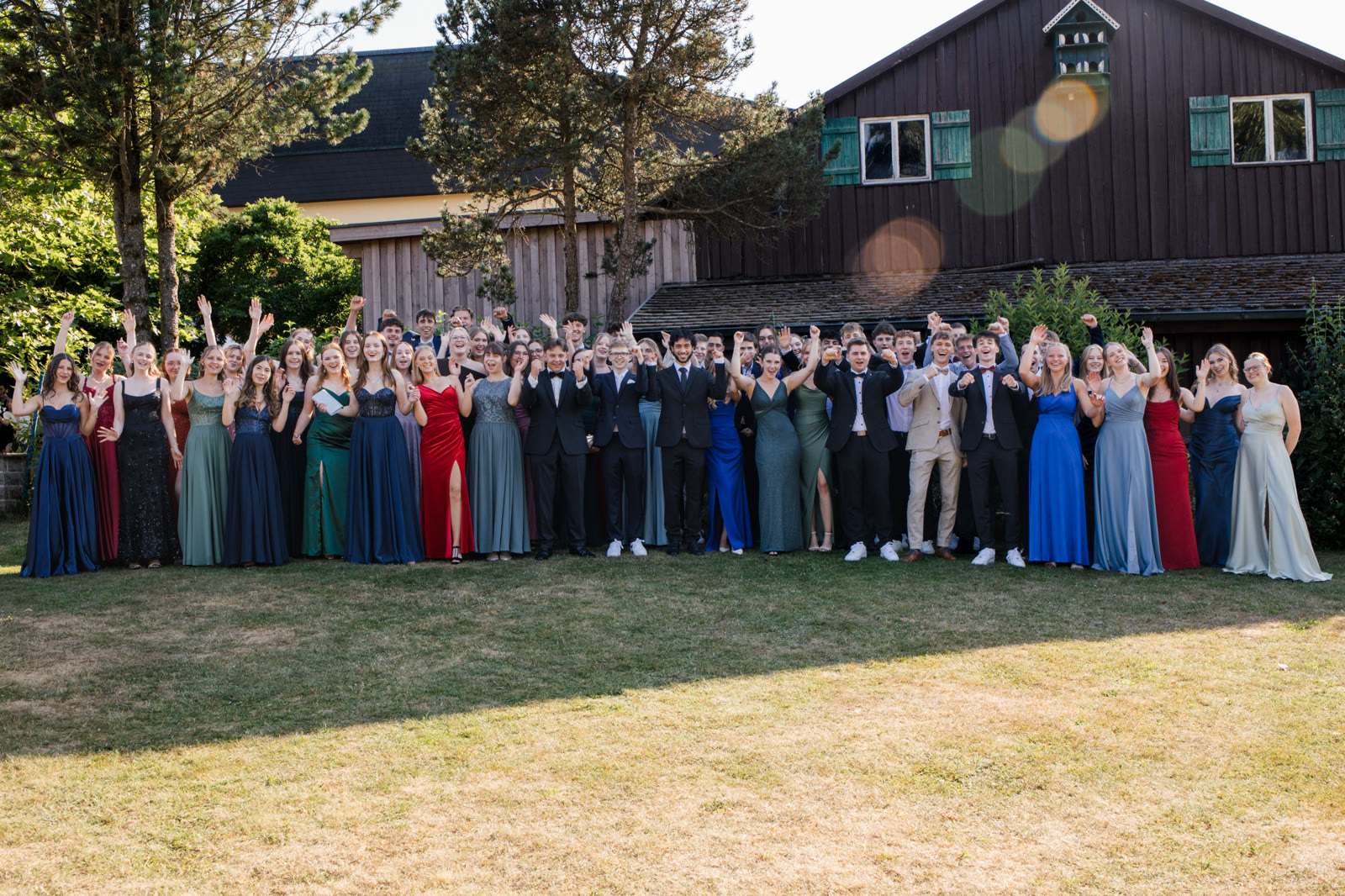 Abiball Gymnasium Feuchtwangen — Moment mit Freunden